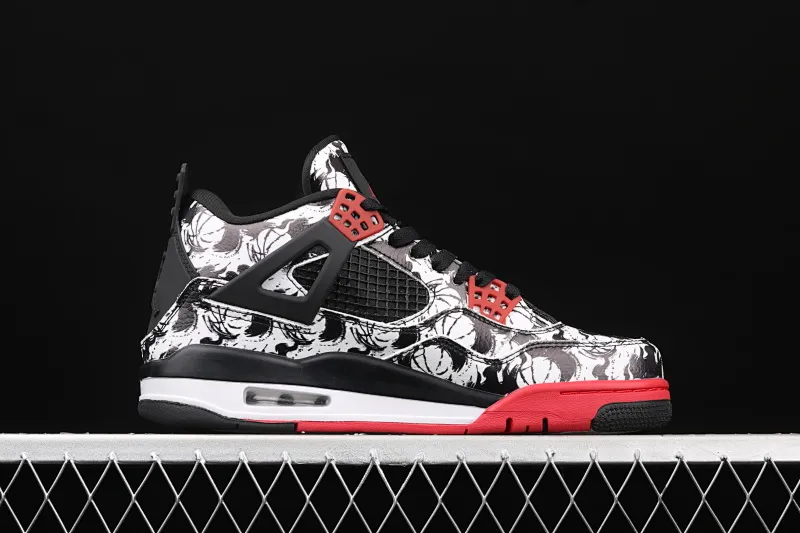 All categories Air Jordan Jordan series basketball shoes Air Jordan 4 G version Air Jordan 4 Tattoo AJ4 Joe 4 Tattoo Graffiti BQ0897-006